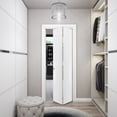 thumbnail image 3 of Sliding Closet Bi-fold Doors | Planum 0010 White Silk, 3 of 5