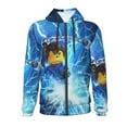 thumbnail image 7 of Ninjago Kids Zip-Up Hoodie 3d Print Hooded Sweatshirt With Packet For Boys Girls, 7 of 7