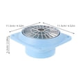 thumbnail image 2 of Raindrops Parking Heater Parts Heater Duct Pipe Blue for Quick Heating Needs 1Set, 2 of 8