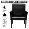 thumbnail image 6 of Gorelax C-shaped Side End Table & Reception Arm Chair Set w/Rubber Wood Legs, 6 of 9