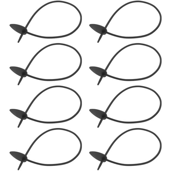 8pcs Plant Ties Cable Ties Silicone Wire Ties Durable Wire Ties Cable Silicone Ties
