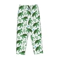 thumbnail image 6 of Uemuo Cartoon Turtle Pattern Women's Wide Leg Palazzo Lounge Pants with Pockets Light Weight Loose Comfy Casual Pajama Pants-, 6 of 9