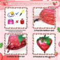 thumbnail image 4 of BR Decoración de fiesta de fresas: Conjunto de corona de globos de cumpleaños para niña, 4 of 4