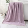 thumbnail image 3 of Djunllk Bath Towels - Soft Velvet Bath Sheets Bathroom Towel Wrap, Absorbent, Dry Quickly, Moderately Thick, All Season Use, 55 x 28 inch, 3 of 7