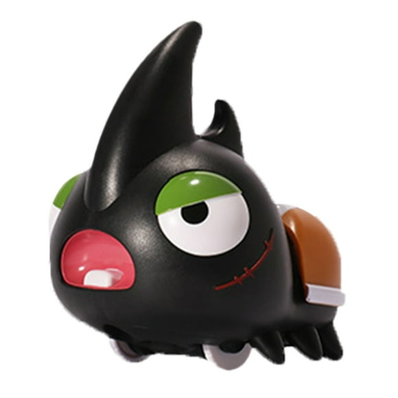 Black Electric Crawling Insect Toy Owl Beetle Model With Moving Joints Interactive Puzzle Toy For Kids 3.54X2.76X3.74 Inches Battery Powered Fun Learning Toy