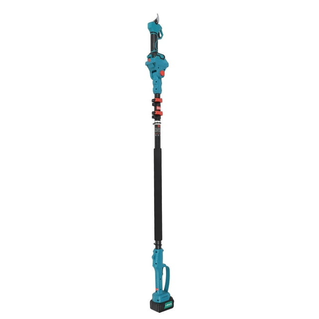 Pruning Blade Electric Pruning Shear with Extension Pole, Non Slip Handle, Brushless Motor, Lithium Battery for Garden
