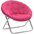 thumbnail image 2 of Urban Shop Microsuede Sacuer Chair, Adult, Pink, 2 of 2