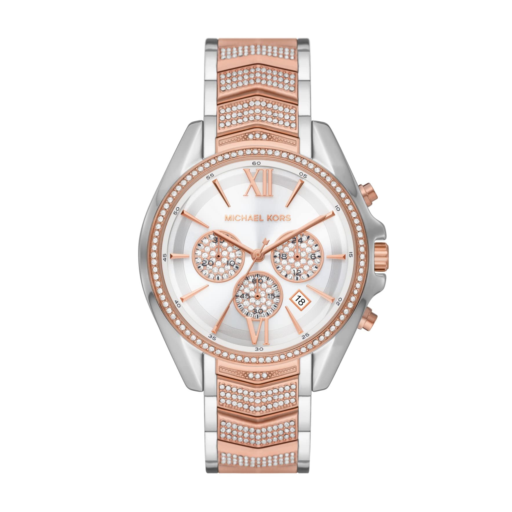 Michael kors whitney two tone watch hotsell