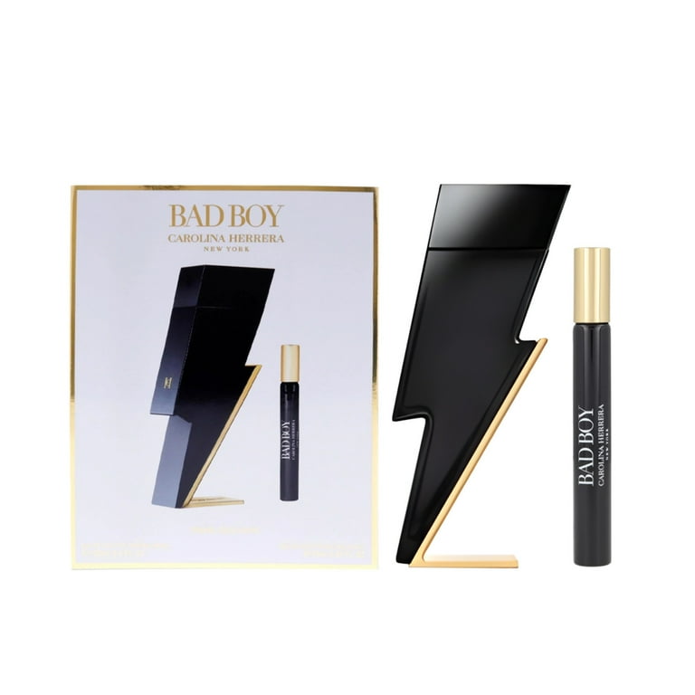Bad Boy 3.4 Oz Eau De Toilette Spray by Carolina Herrera Gift Set