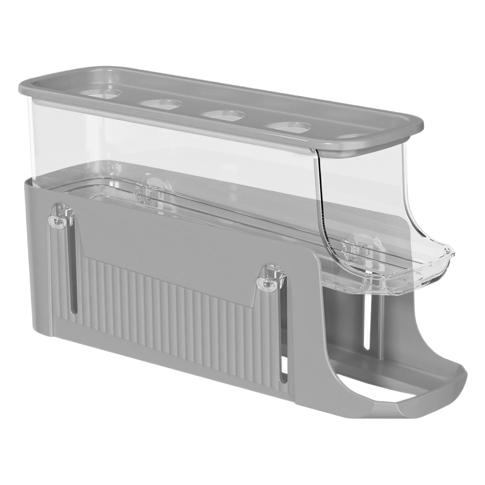 LKZQHMC Auto Rolling Fridge Egg Organizer, Space Saving Eggs Dispenser for Refrigerator Storager, Home Egg Holder, 1 Pc