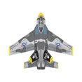thumbnail image 1 of WindnSun MicroJet Mini Mylar Airplane Kite - F-18 Hornet 4.7" Wide, 1 of 1