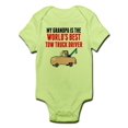 thumbnail image 1 of CafePress - My Grandpa Is The Worlds Best Tow Truck Driver Bod - Baby Light Bodysuit, 1 of 1
