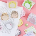 thumbnail image 4 of 20 Sheets/pack Cute Cartoon Animal Sticky Notes Tiger Totoro Penguin Rabbit Bear Pig Adhesive Memo Pads Self-Stick Notes, 4 of 7