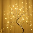 thumbnail image 1 of Lámpara Luz de árbol de bonsái de mesa USB o con pilas de alambre de cobre de 108 LED Tmvgtek Para estrenar, 1 of 9
