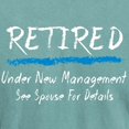 thumbnail image 3 of CafePress - Chalkboard Retired Under New Management T Shirt - Mens Comfort Colors Shirt, 3 of 5