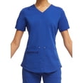 thumbnail image 5 of Scrubstar Women's Ultimate Stretch Twill Criss Cross V-Neck Scrub Top WM12T900A, 5 of 8