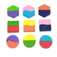 thumbnail image 2 of Garosa Kids Educational Wooden Toy Set Geometric Block Building Puzzle Baby Early Learning Tool,Geometric Toy, Geometric Educational Toy, 2 of 6