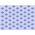 thumbnail image 1 of Ahgly Company Indoor Rectangle Patterned Lavender Blue Area Rugs, 2' x 5', 1 of 6