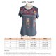 thumbnail image 1 of Blusa bordada con cuello redondo, blusa bordada con cuello redondo, blusa bordada informal con cuello redondo, blusa bordada de manga corta, rendimiento confiable, 1 of 2