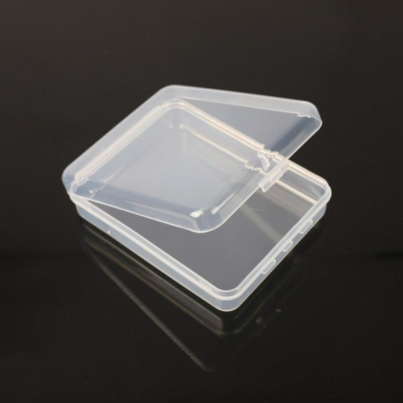 Kozart 5PCS/LOT Mask Storage Box Dustproof Moisture-proof Cleaning Box Mask Box Portable Transparent Plastic Box