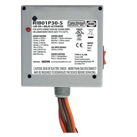 Rib RIB01P30-S Enclosed Relay 30 Amp Dpst-N/O+Coil Side Override 120 Vac Coil Replaces Rib01S2 price history on PriceWatchPro