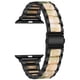 thumbnail image 5 of Adecuado para Apple watch1234567 SE, hebilla de mariposa de resina de tres cuentas de acero inoxidable, nueva correa de reloj, 5 of 5