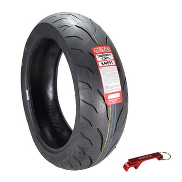 Kenda KM1 Sport Touring Rear Tire 180/55ZR17 73W TL 180/55-17 w/ Keychain