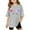 Grey, variant on XEGLSBU T Shirts for Girls 7-8 White Children Kids Girls Letter Printed Short Sleeve T Shirts Kids Oversized Tops Casual Crewneck Basic Tees Pink Size 13-14 Years