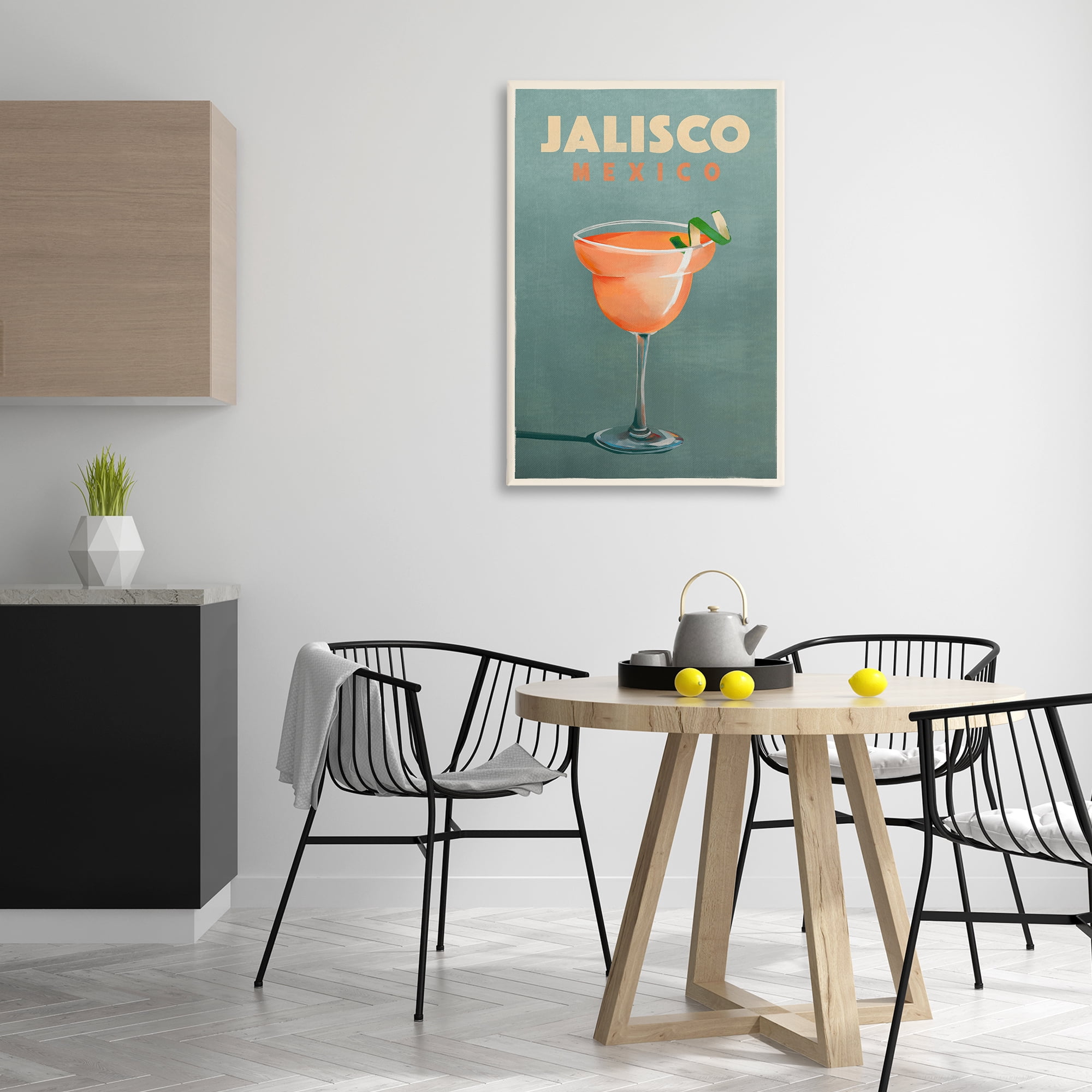 Stupell Industries Jalisco Mexico Cocktail Food & Beverage Painting Wrapped Canvas Art Print Wall Art, 24 x 36