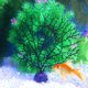 thumbnail image 5 of Planta de Coral Artificial grande, abanico de mar, decoración de Coral, decoración de pecera negra, paisaje para acuario, 17x15cm, 5 of 5