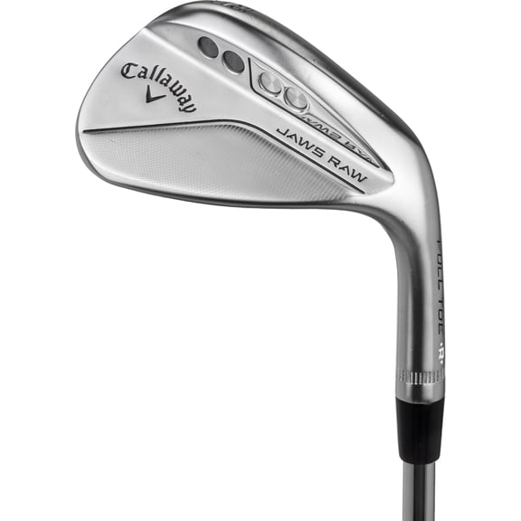 Pre-Owned Left Handed Callaway JAWS Raw Chrome J Grind 60* Lob Wedge 60-10 DG Spinner Val