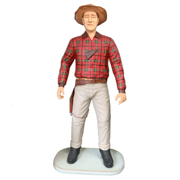 Cowboy Sheriff Life Size Statue