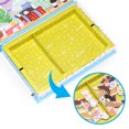 thumbnail image 3 of PicassoTiles 108PCS Reusable Magnetic Face Sticker Puzzle Book & Drawing Board Set, STEM Educational Learning Toys, Activity Books for Kids Boys & Girls, 3 of 10