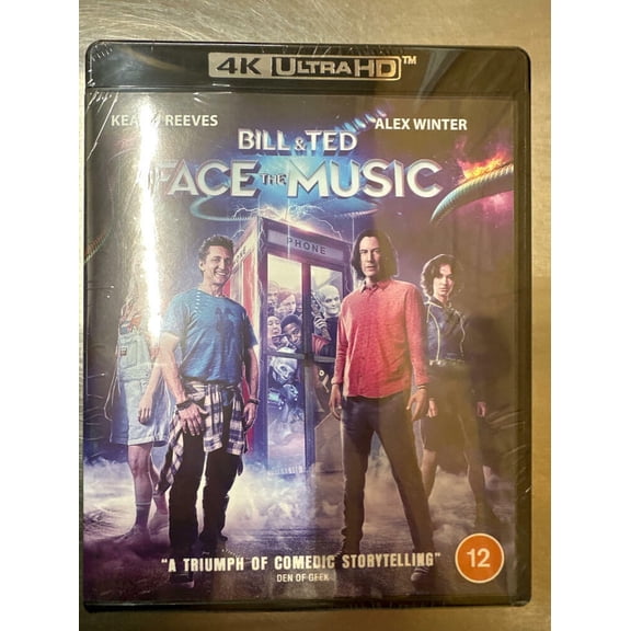 Bill & Ted Face the Music (4K Ultra HD) Alex Winter Amy Stoch Anthony Carrigan Beck Bennett