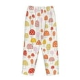 thumbnail image 5 of Haiem Cute Cartoon Mushrooms Women's Pajama Pants Ultra Lightweight Pjs Bottoms Sleepwear Bottom Pants With Pocket Drawstring-XX-Large, 5 of 9