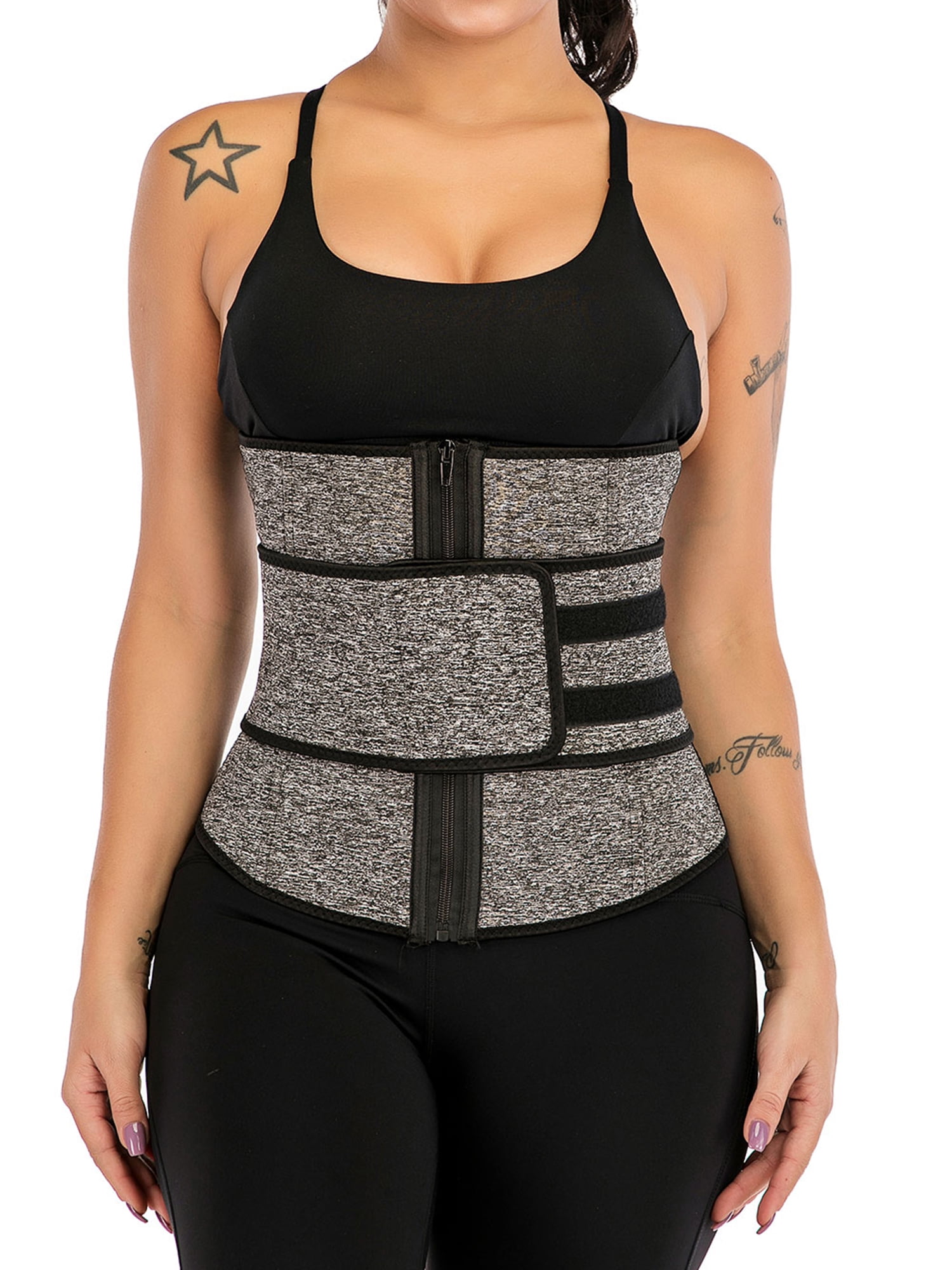 LELINTA Womens Waist Trainer Slimming Body Shaper Belt Sport Girdle