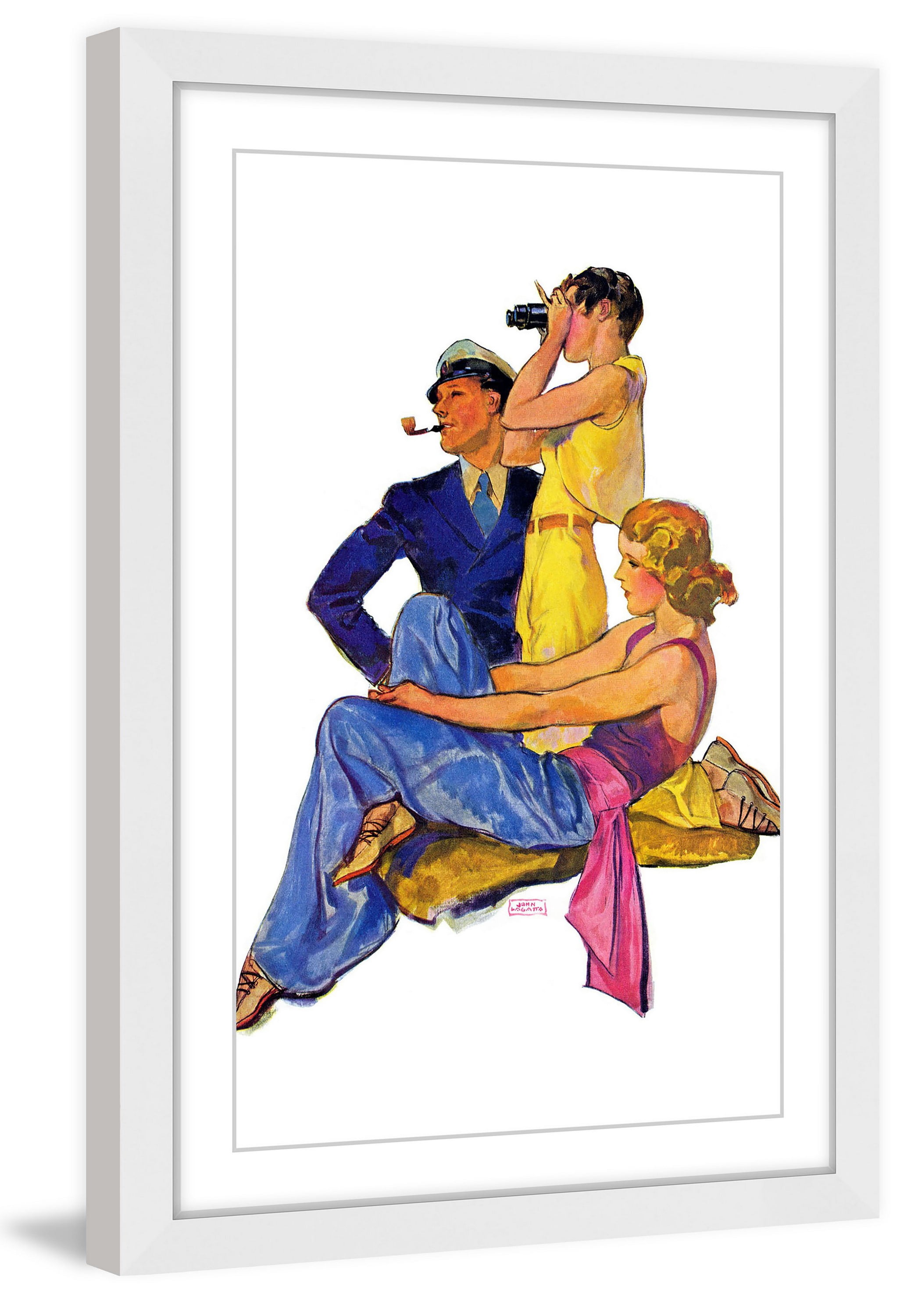 "The Good Life" Framed Painting Print
