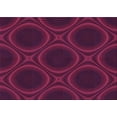 thumbnail image 1 of Ahgly Company Indoor Rectangle Patterned Medium Violet Red Pink Area Rugs, 2' x 5', 1 of 1