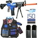 thumbnail image 1 of Rifle de francotirador automático Toy Gun Vioofun con chaleco táctico y 150 dardos, 1 of 7