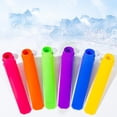thumbnail image 2 of Silicone Popsicle Mould-A Tool For Pushing Up Frozen Popsicle Ice Cream Yogurt Jelly-Diy Popsicle Mould For Children And Babies, Frozen Silicone Popsicle Bag, Popsicle/Yogurt/Jelly/Chocolate, 2 of 5