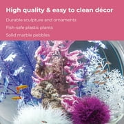 biOrb Pink Ocean Aquarium Décor Set