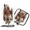 Multicolor 1, variant on CURLYOOT Butterfly Oven Mitts and Pot Holders Sets of 2, Non-Slip Washable Hot Pads and Oven Gloves for Kitchen Cooking Baking