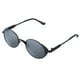 thumbnail image 1 of Gafas de sol polarizadas unisex Nikou retro para hombres Mujeres Marco negro Gafas grises C32, 1 of 15