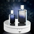 thumbnail image 3 of 3 Speeds Electric Rotating Display Stand Mirror Turntable Jewelry Holder Battery/USB Power, 3 of 14