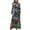 style-14, variant on Word Graffiti Art Dress Dream Team Print Sexy Maxi Dress Stylish Bohemia Long Dresses High Waist Print Clothes