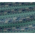thumbnail image 5 of oneOone Viscose Jersey Fabric Ethnic Block Printed Craft Fabric BTY 60 Inch Wide, 5 of 5