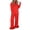 Red, variant on Tnhcen Women's 2 Piece Pajama Set Button Front Long Sleeve Satin Shirt Pants Lounge Homewear Set S-2XL