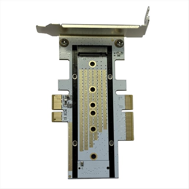 Tarjeta Adaptadora Unidad de Estado Sólido Compatible con para PCIEX1X4 A Adaptador NVME Compatible con para SSD NVMe M.2 de Tamaño 2230 2242 2260 2280