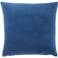 thumbnail image 1 of HomeRoots 386354 Navy Soft Velvet Accent Throw Pillow, 1 of 1