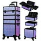 thumbnail image 1 of Estuche de maquillaje Rolling Stagiant Cosmetology con ruedas, color morado, 1 of 8